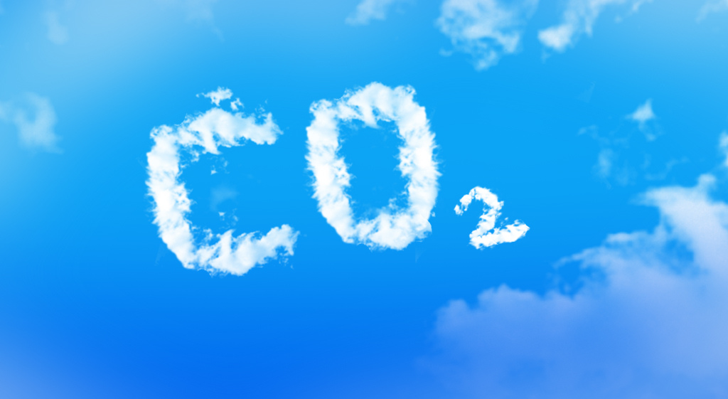 CO2 pattern in clouds