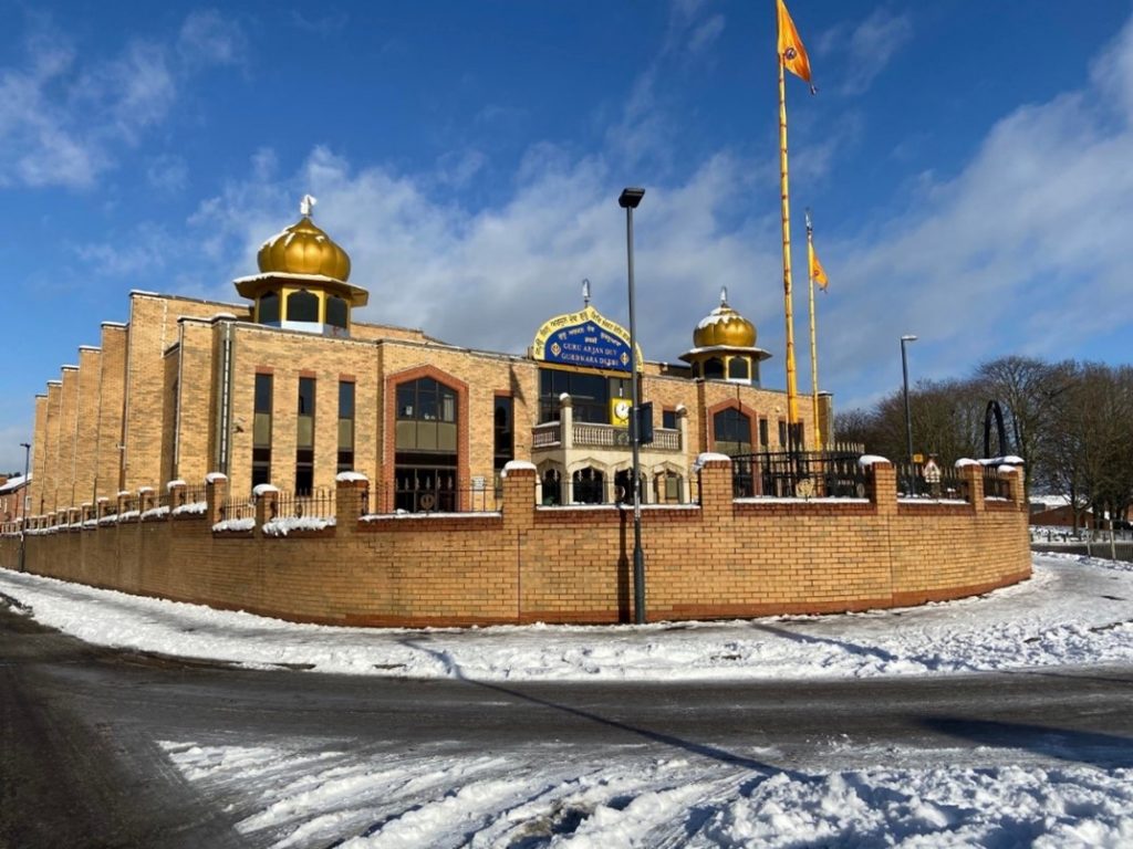 Guru Arjan Dev Ji Sikh Temple AC Installation in Derby Chillaire