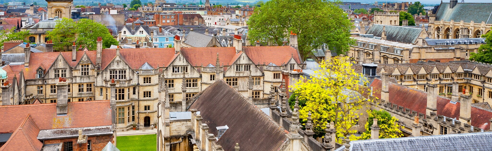 Skyline of Oxford city centre