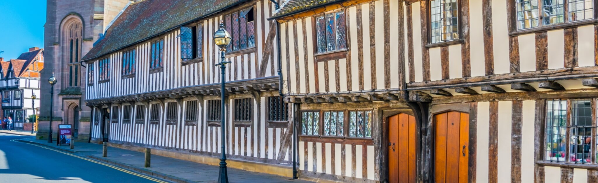 Old street in Stratford Upon Avon