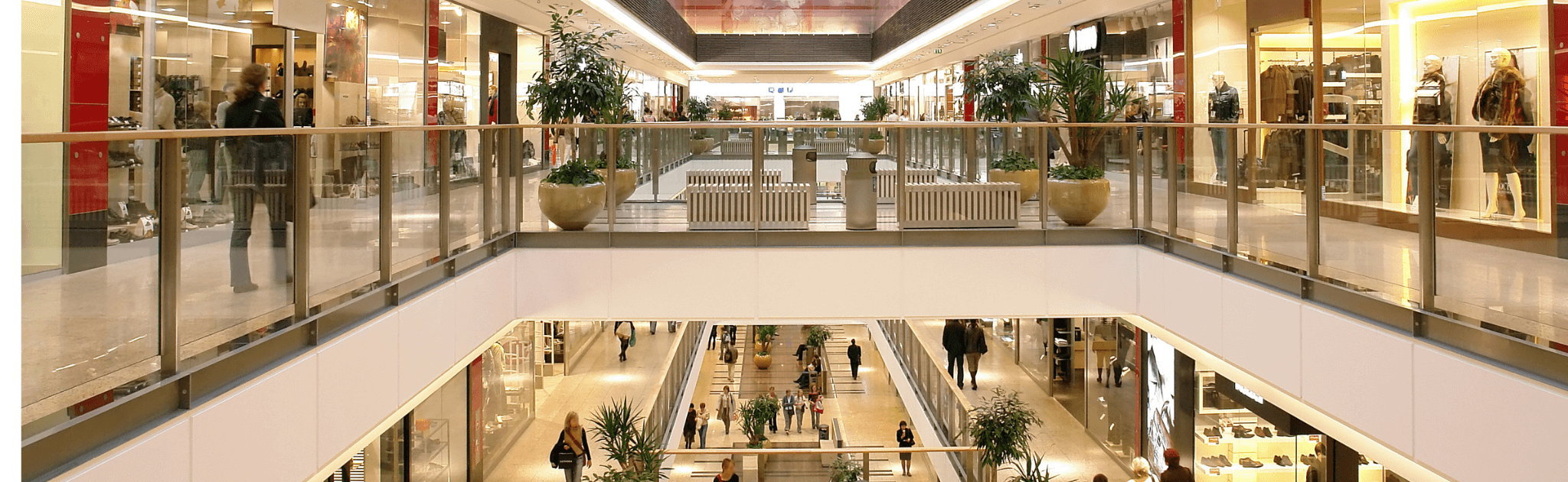 Retail mezzanine flooring within a shopping centre